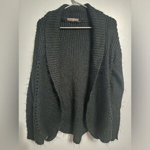 Denver Hayes Dark Grey Knit Cardigan